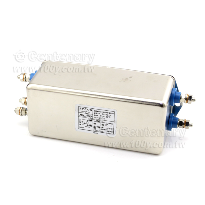 單相濾波器 20A/250V - 117998 產品圖片
