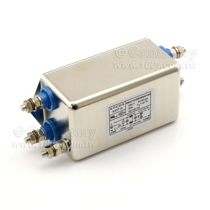 單相濾波器 36A/250V - 117995 產品圖片