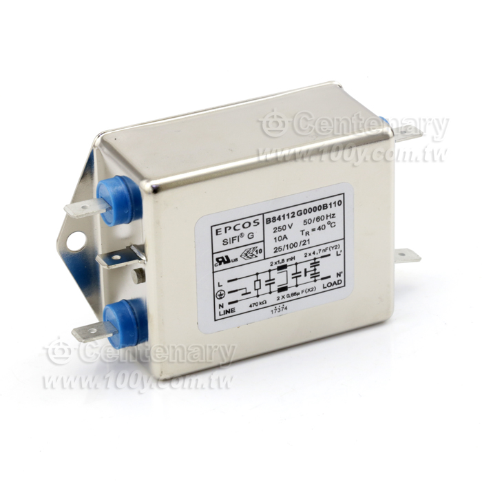 單相濾波器 6A/250V - 117992 產品圖片