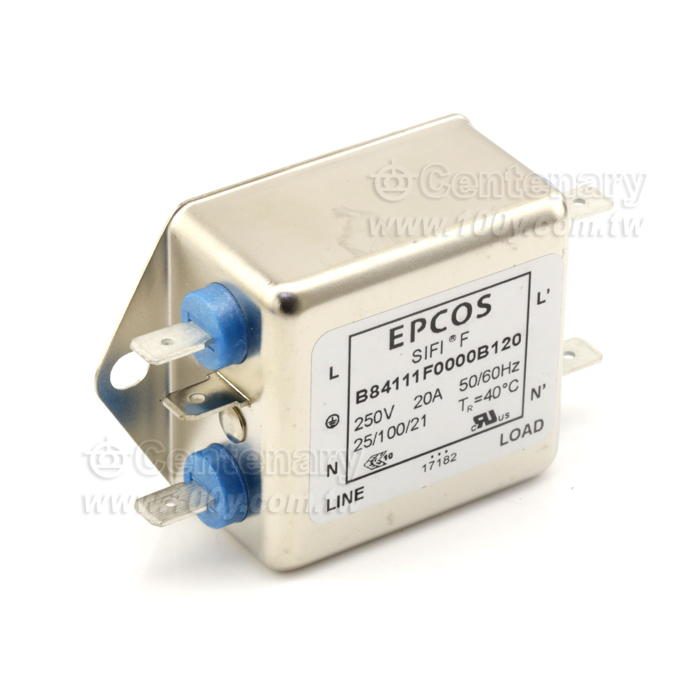 單相濾波器 20A/250V - 117991 產品圖片