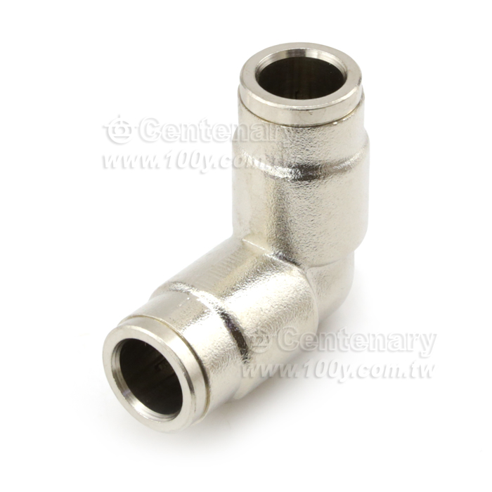 快插式直角彎頭9.52mm-黃銅鍍鎳 - 117814 產品圖片