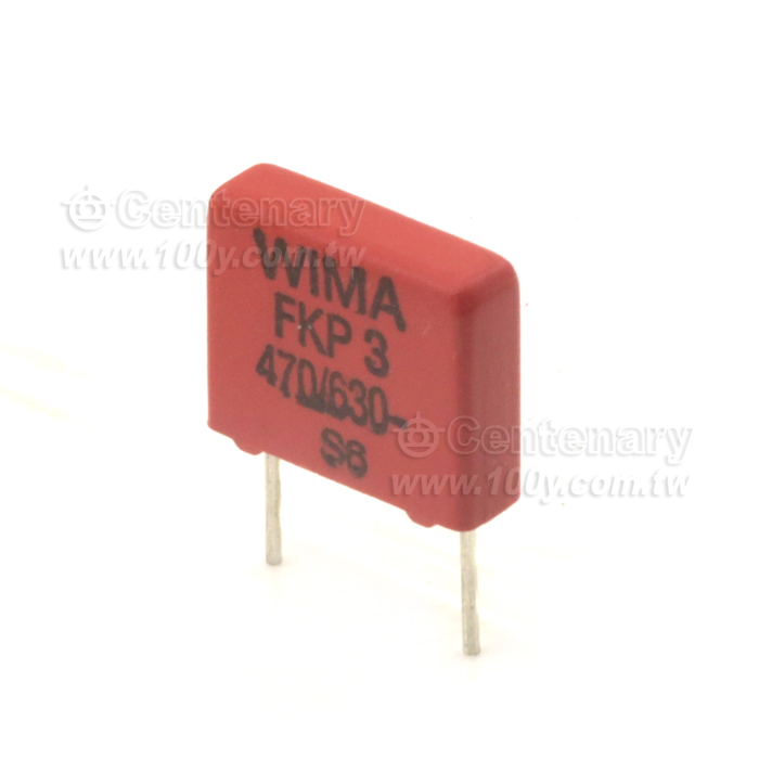 470pF/630V 0.00047uF/630  5%(角距7.5mm) - 65623 產品圖片