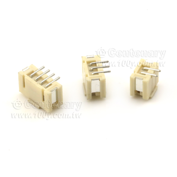 ZH1.5-2P  立貼公座 SMD 90°彎針 - 44386 產品圖片