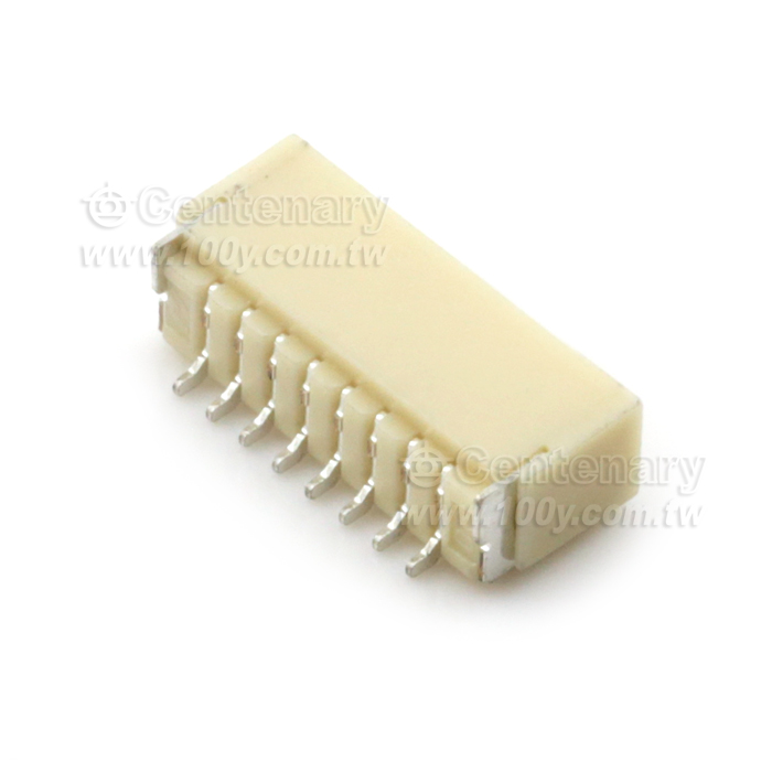 SH-1.0mm-4P   臥貼公座   SMD 180°直針 - 43860 產品圖片