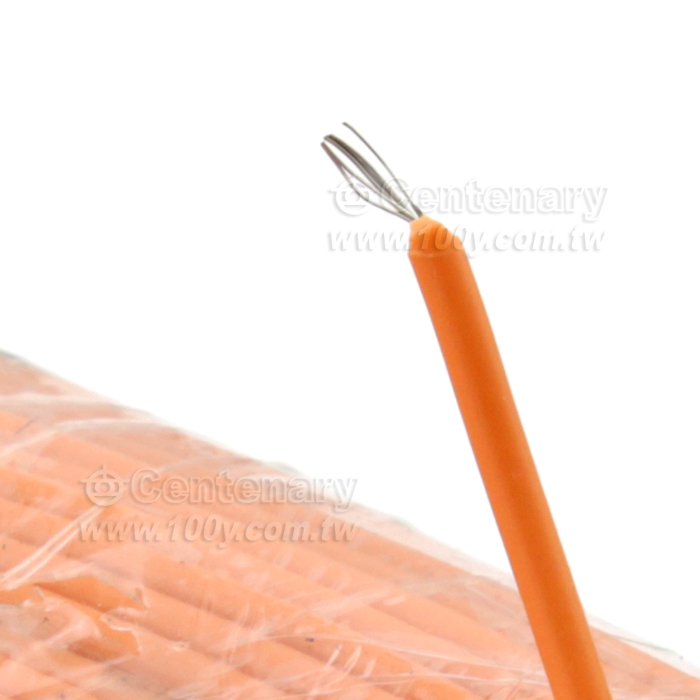 鍍錫銅線 26AWG-7/0.16 橙色  - 118623 產品圖片