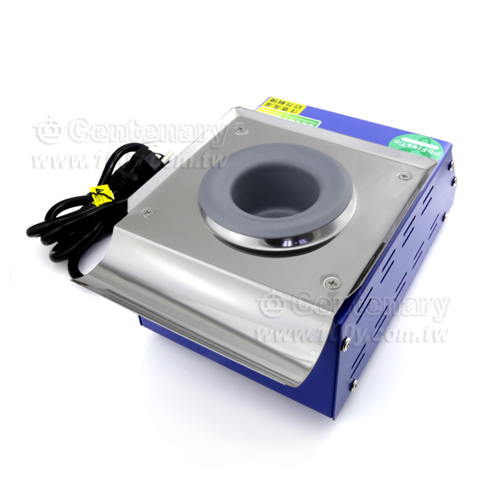 高溫無鉛數顯 圓形小錫爐 280W 錫爐尺寸： ψ50*34mm - 29149 產品圖片
