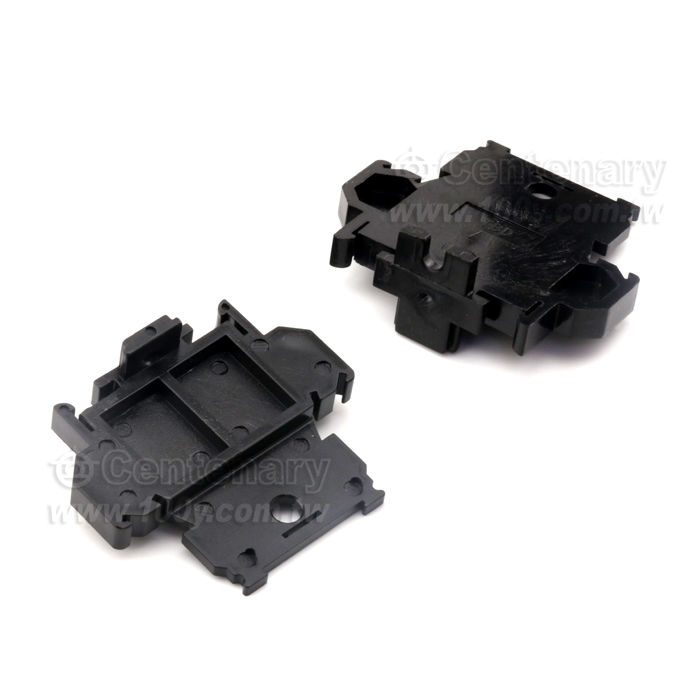 DIN Rail Mount Terminal End Bracket-Double Deck 10A - 53836 Product Image