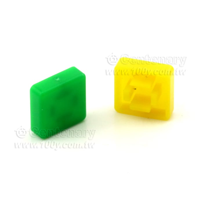 黃色  適用於12*12*7.3MM輕觸開關 - 118596 產品圖片