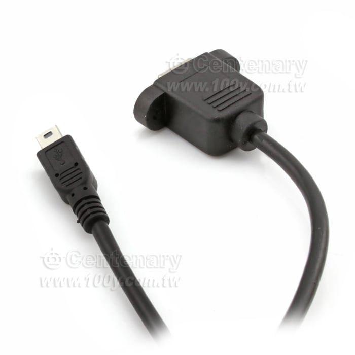 Mini usb公轉打印母帶耳朵線 50CM - 118773 產品圖片