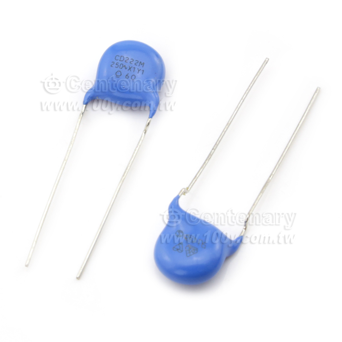 Y1安規電容2.2nF  400V   ±20% - 119004 產品圖片