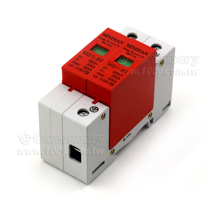 浪湧(突波)保護器2P 60KA - 118905 產品圖片