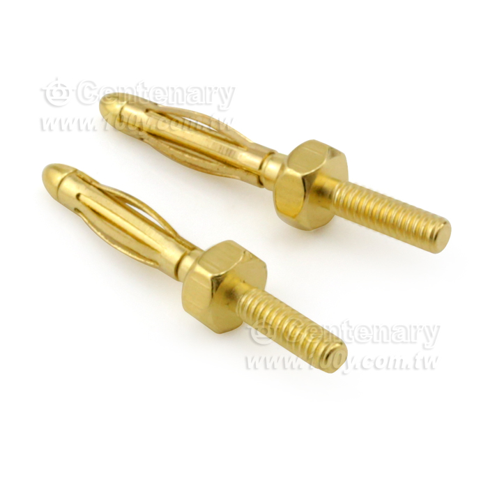 2mm non-insulated banana plug. - 119011 Product Image