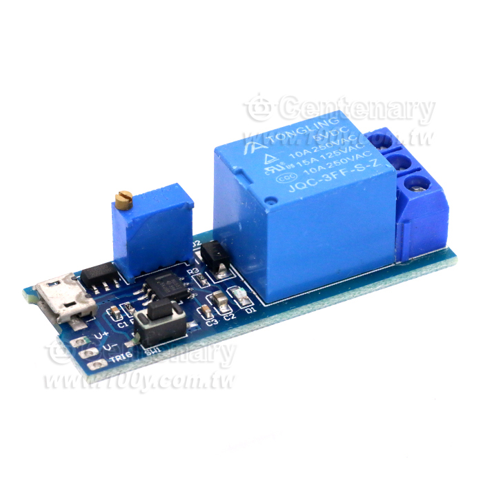 寬電壓 5V-30V觸發延時繼電器模塊 - 119304 產品圖片