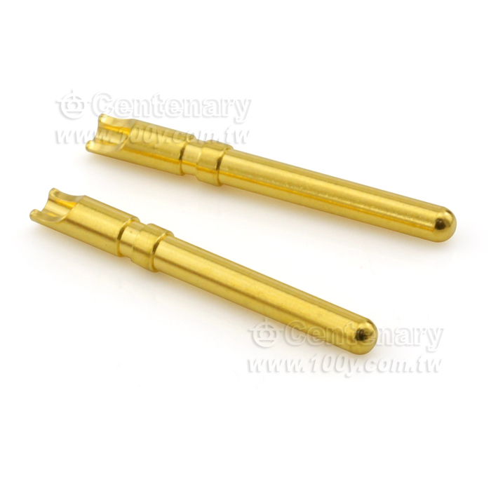 2mm  鍍金彈性公插頭 - 119006 產品圖片