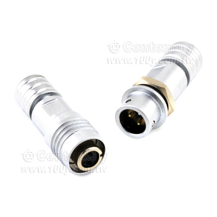 Push-pull Nickle Plated Industial Circular Connector - 119129 Product Image