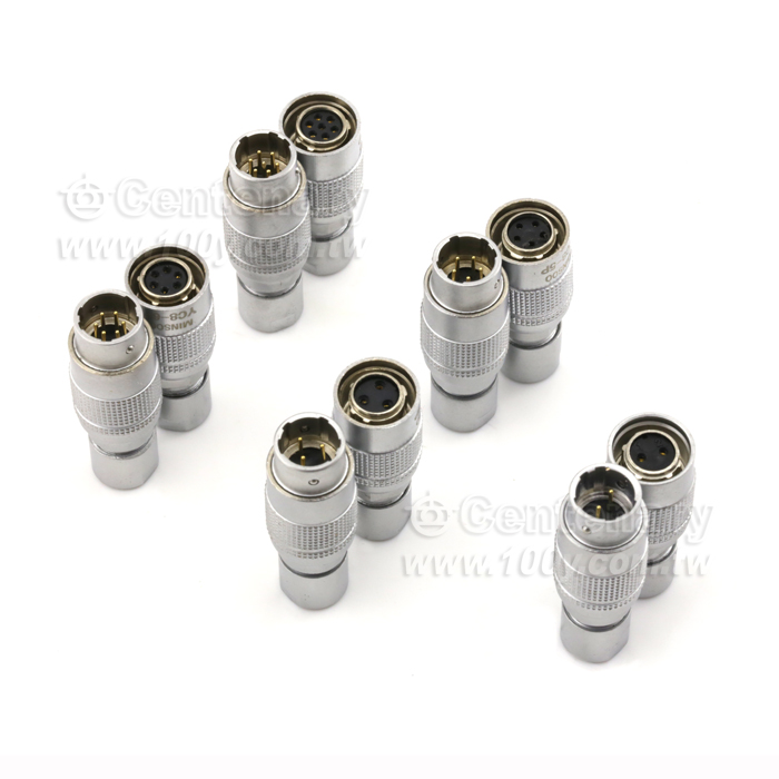 Push-pull Nickle Plated Industial Circular Connector - 119145 Product Image