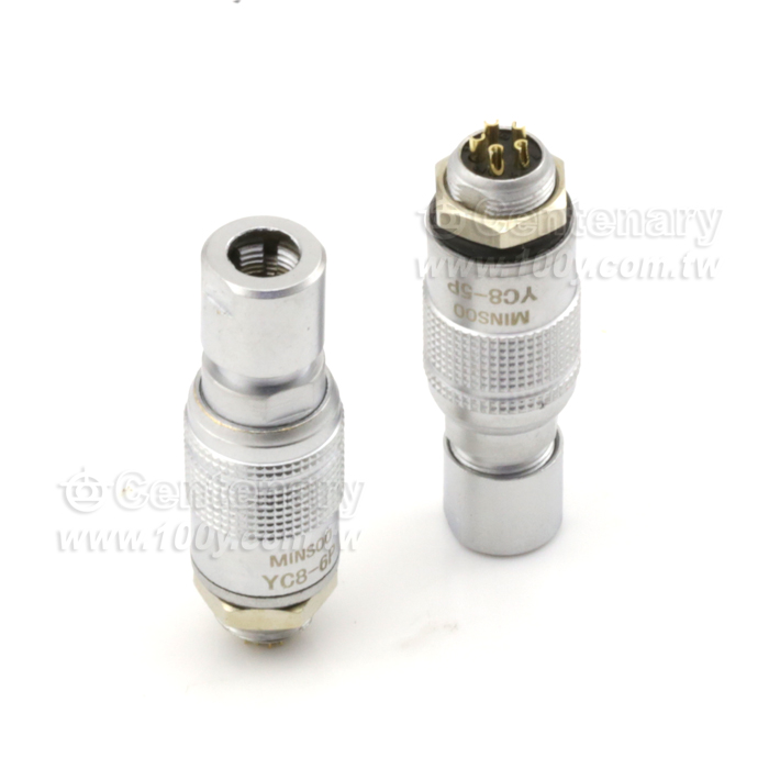 Push-pull Nickle Plated Industial Circular Connector - 119138 Product Image