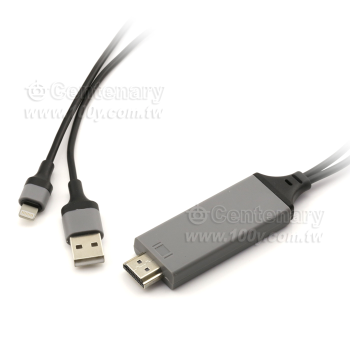 Lightning轉HDTV Cable 轉接線(For i5,i6) - 119368 產品圖片