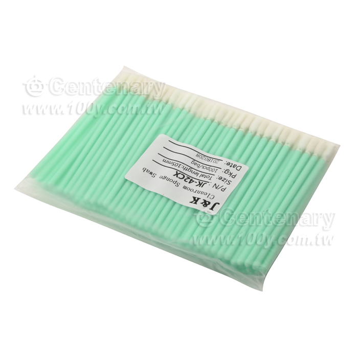  超細海綿小扁頭  5*3*15mm  總長100mm  （100支/包 - 119989 產品圖片