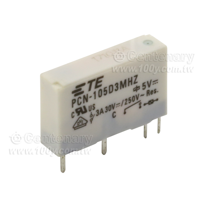 5V RELAY, SPST-NO, 250VAC, 30VDC, 3A - 120586 產品圖片