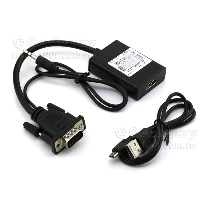 VGA to HDMI 轉換器 - 120552 產品圖片