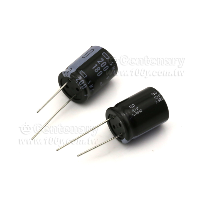 NIPPON_NCC-200V/180UF Large Can Capacitor(RoHS)-(SNAP-IN TYPE) - 120580 Product Image