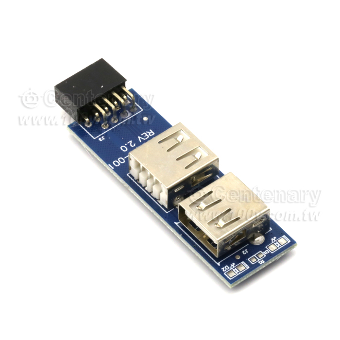 主板9針轉USB2.0讀卡器 - 121592 產品圖片