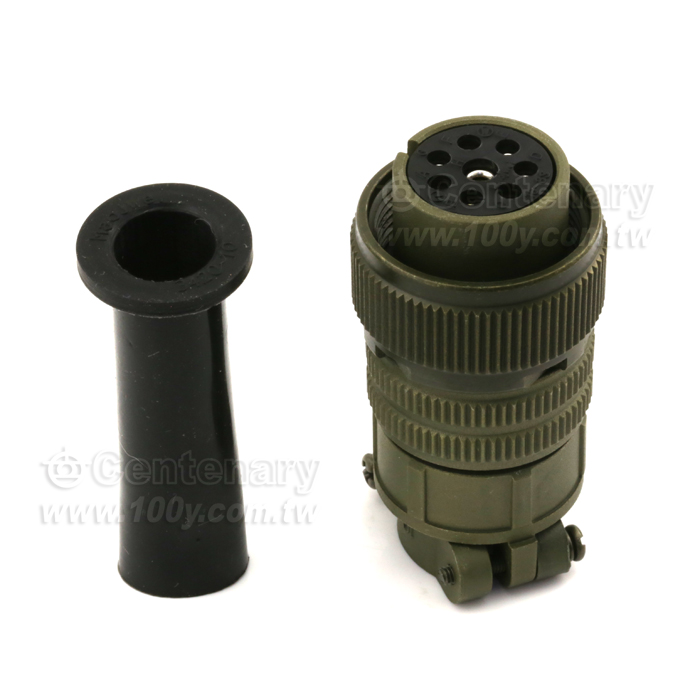 Straight Plug+Cable Strain Relief Clamp - 120610 Product Image