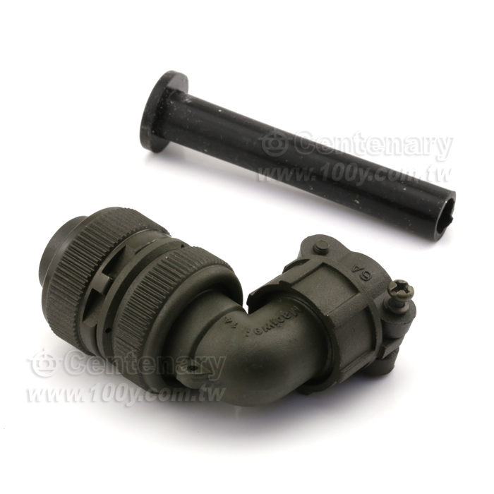 90° Angle Connector+Cable Strain Relief Clamp - 120540 Product Image