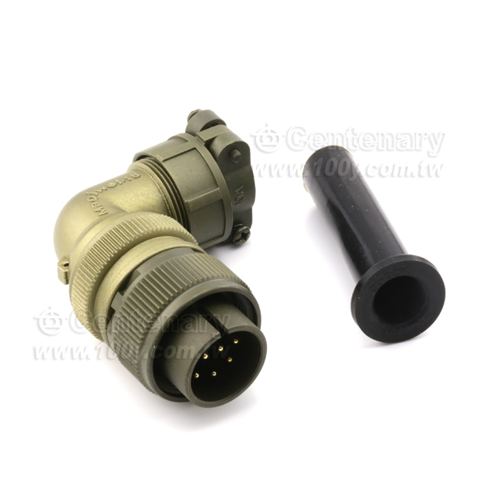 90° Angle Plug+Cable Strain Relief Clamp - 120600 Product Image