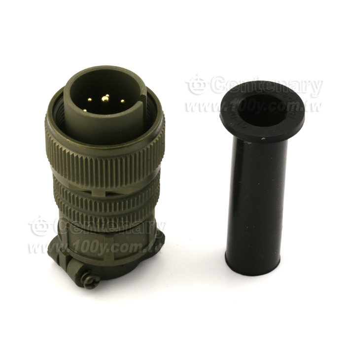 Straight Plug+Cable Strain Relief Clamp - 120588 Product Image