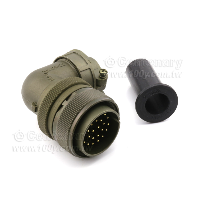 26P公端彎管接頭+電纜夾 - 120758 產品圖片