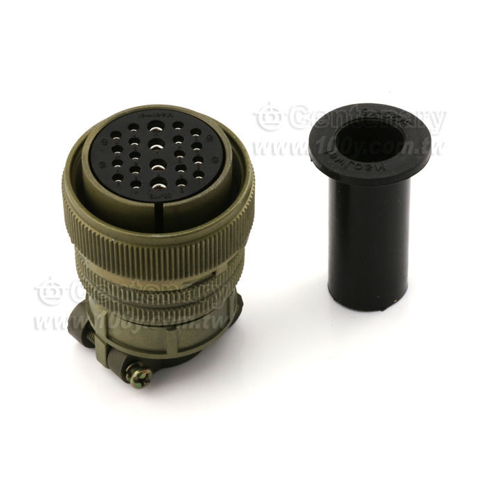 Straight Plug+Cable Strain Relief Clamp - 120763 Product Image