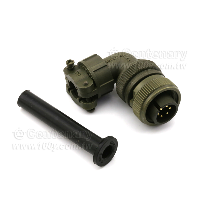 90° Angle Connector+Cable Strain Relief Clamp - 120560 Product Image