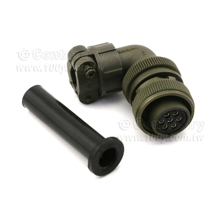 90° Angle Connector+Cable Strain Relief Clamp - 120573 Product Image