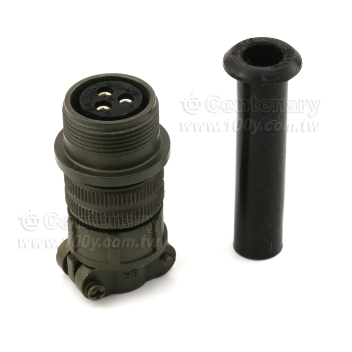 Straight Plug+Cable Strain Relief Clamp - 120569 Product Image