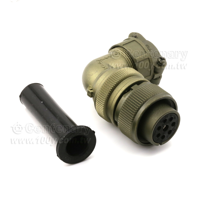 90° Angle Plug+Cable Strain Relief Clamp - 120611 Product Image