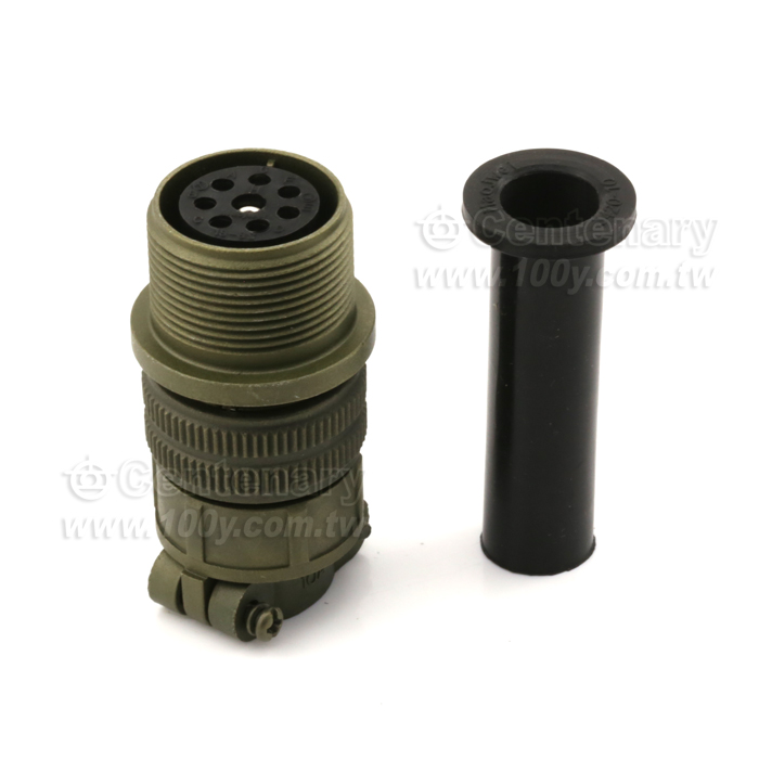 Straight Plug+Cable Strain Relief Clamp - 120607 Product Image