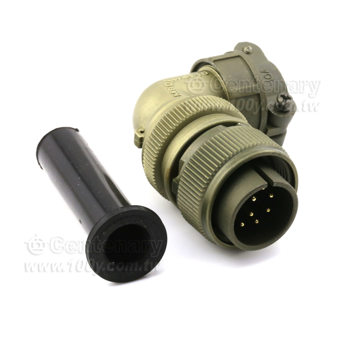 10P公端90度彎管接頭+電纜夾 - 120594 產品圖片