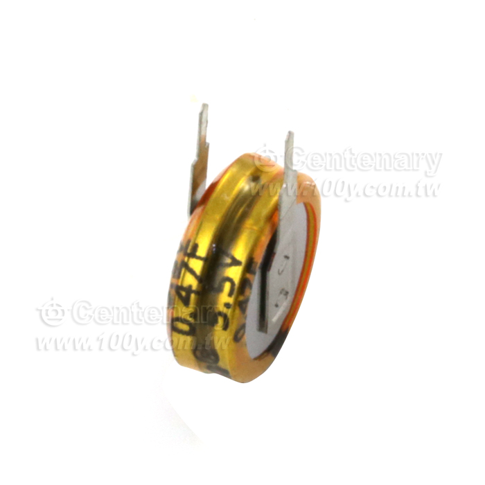 超級法拉電容 0.22F/3.6V V型 - 142708 產品圖片