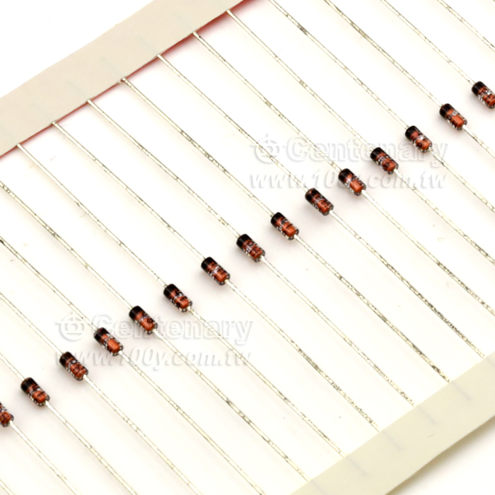 開關二極管 100V 200mA DO-35 - 4672 產品圖片