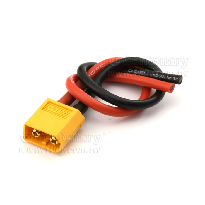 XT60 male lead tape -15CM - 121853 Product Image