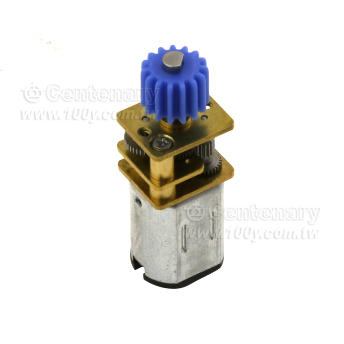 N20全新減速馬達帶齒輪12V 200轉 - 136697 產品圖片