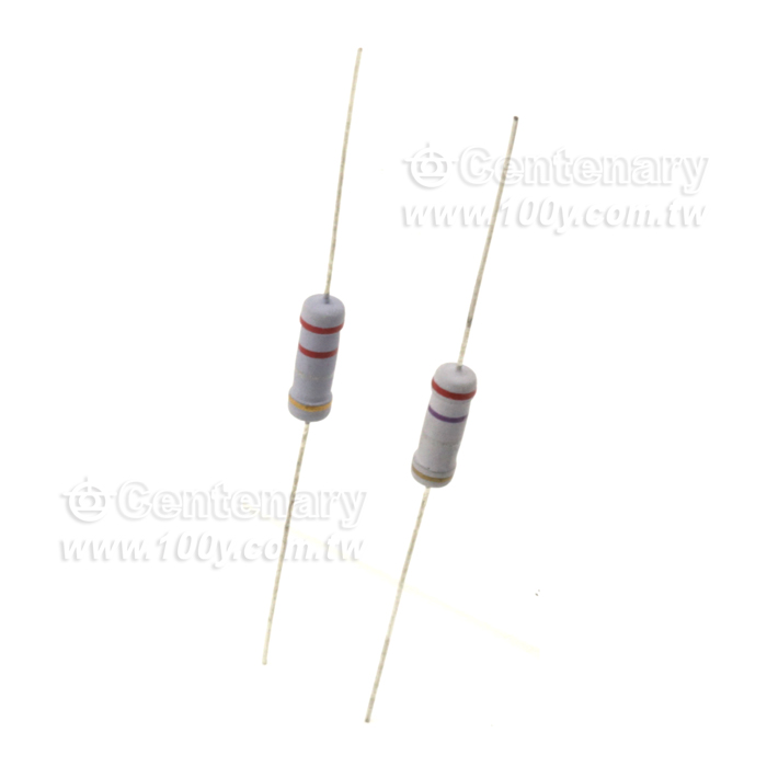 1W metal film resistor - 122393 Product Image