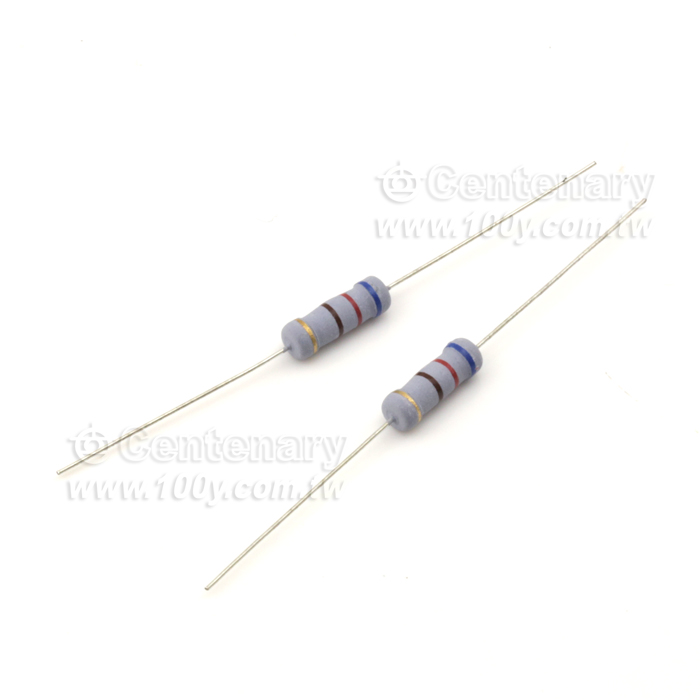 1W metal film resistor - 122394 Product Image