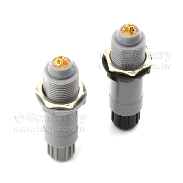Circular Push-Pull Self Locking Plastic Connector - 121461 Product Image
