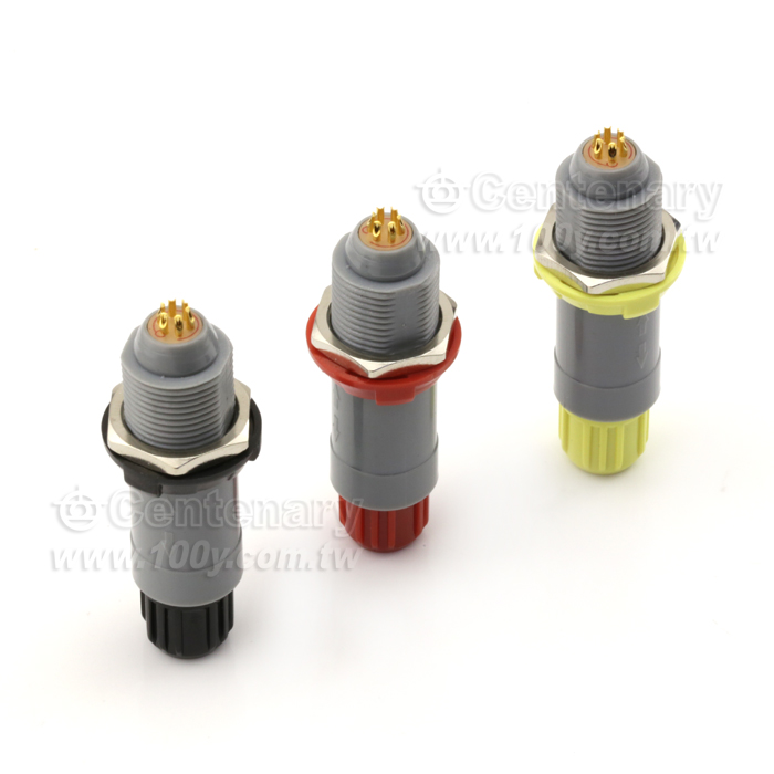 Circular Push-Pull Self Locking Plastic Connector - 121466 Product Image