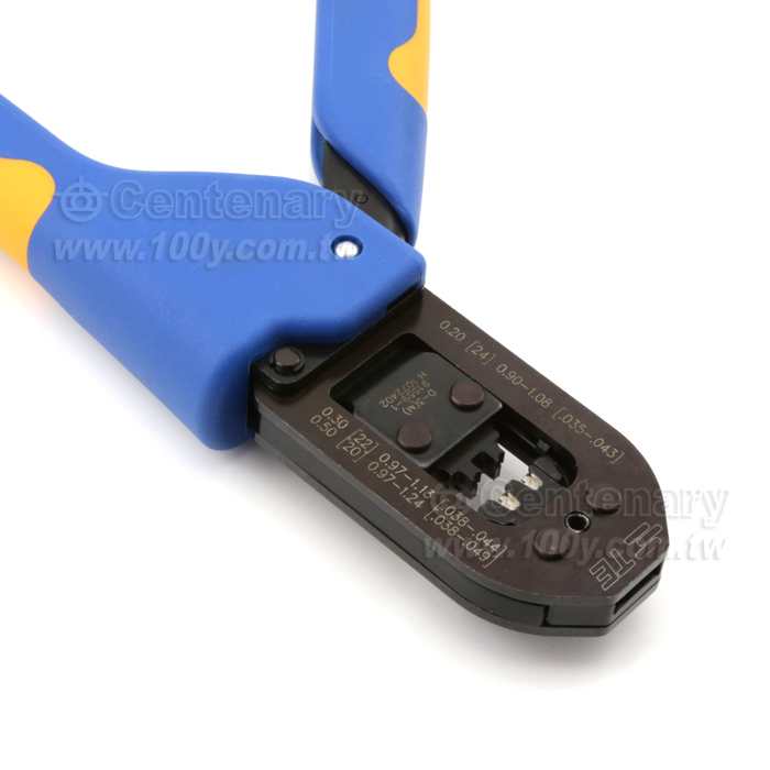手工壓接器 矩形觸點、20-24 AWG - 90546 產品圖片