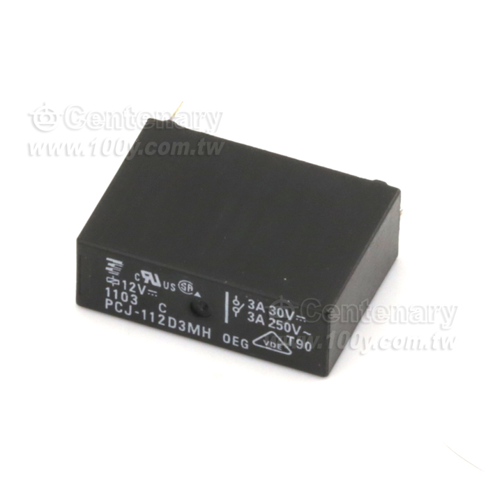 PCB繼電器 3A/12VDC - 123750 產品圖片