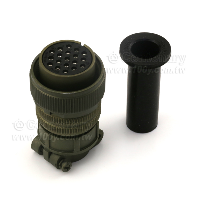 Straight Plug+Cable Strain Relief Clamp - 120729 Product Image